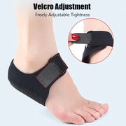 PlantarExperts Gel Heel Support Braces — Pair