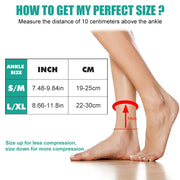 PlantarExperts Compression Foot Sleeves — Pair