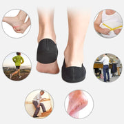 PlantarExperts Gel Heel Support Braces — Pair